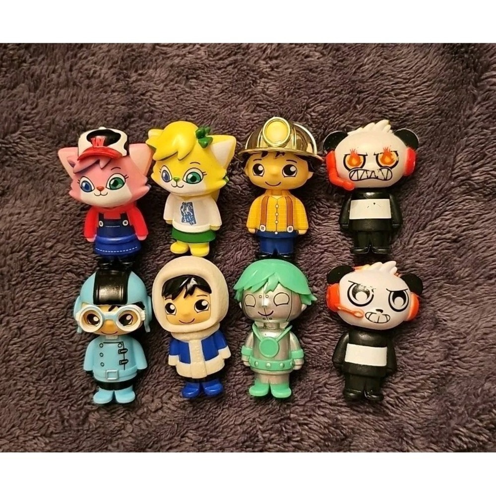 SET OF 8 RYAN'S WORLD 2" COLLECTIBLE PLAY FIGURES Set 7